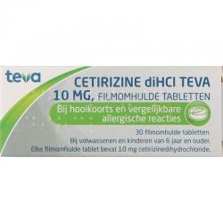 Cetirizine diHCl 10mg