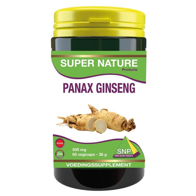 Panax ginseng 500mg puur