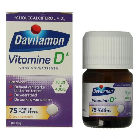 Vitamine D volwassenen smelttablet