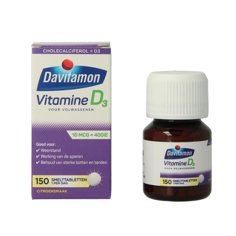 Vitamine D volwassenen smelttablet