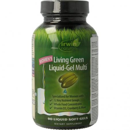 Living green liquid gel multi for women