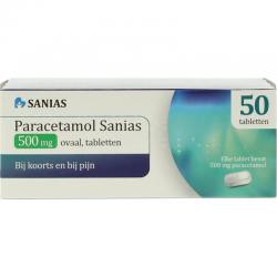 Paracetamol 500mg oval