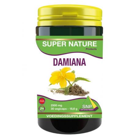 Damiana extract 2500mg puur