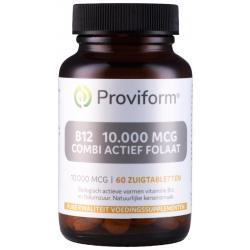 Vitamine B12 10.000mcg combi actief folaat