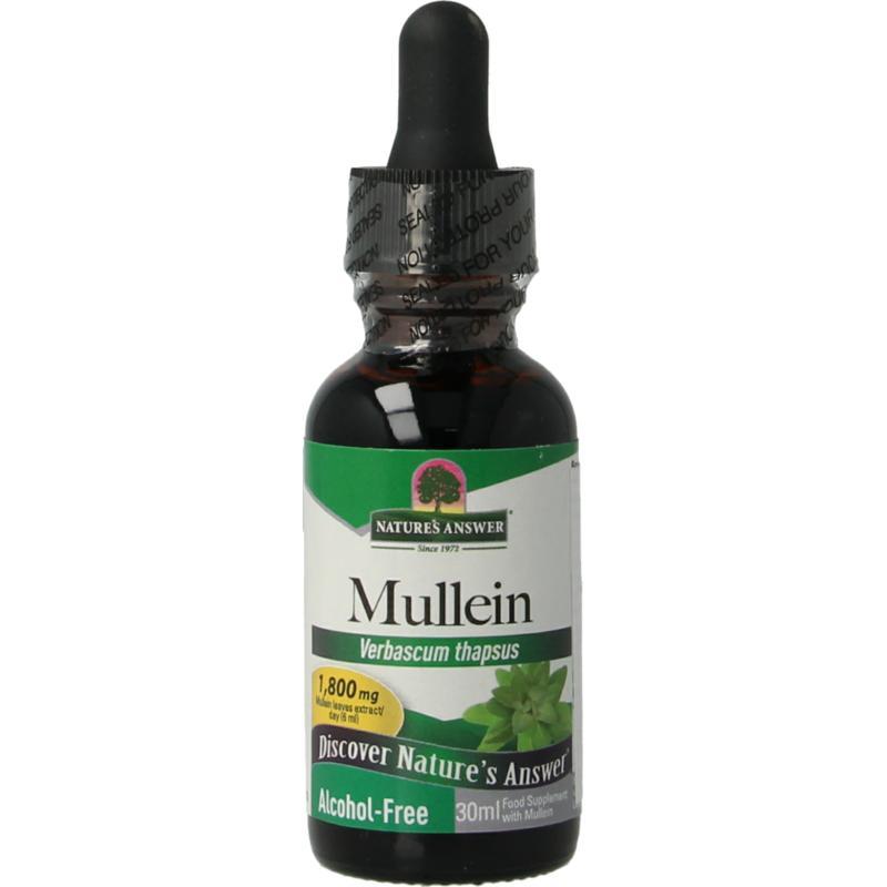 Mullein verbascum thapsus extract alcoholvrij