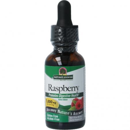 Frambozenblad extract alcoholvrij