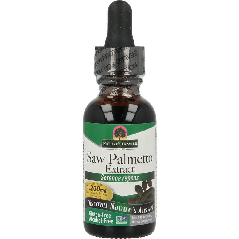 Saw Palmetto extract alcoholvrij