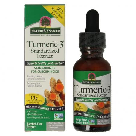 Turmeric-3 Curcuma extract alcoholvrij