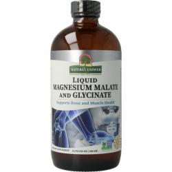 Vloeibaar magnesium malaat & bisglycinaat