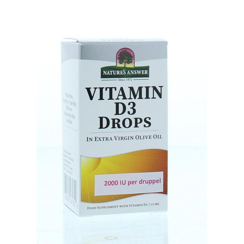 Vitamine D3 2000IU/50mcg per druppel