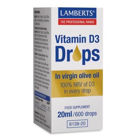 Vitamine D3 druppels