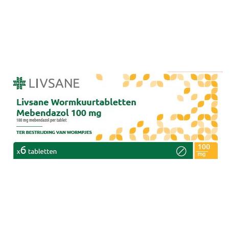 Mebendazol 100mg wormkuur