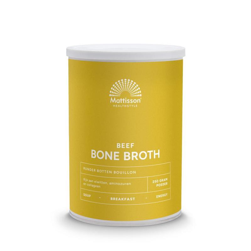 Beef bone broth botten bouillon