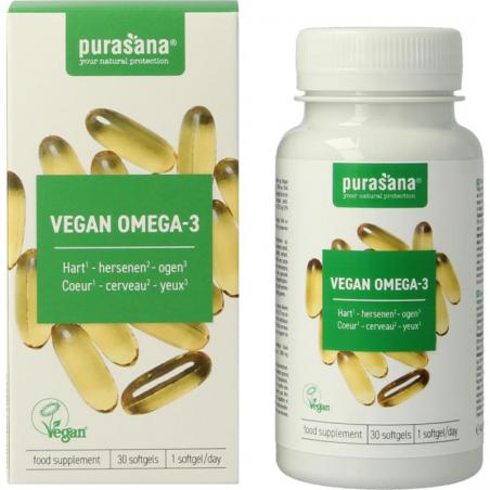 Vegan omega-3 algenolie
