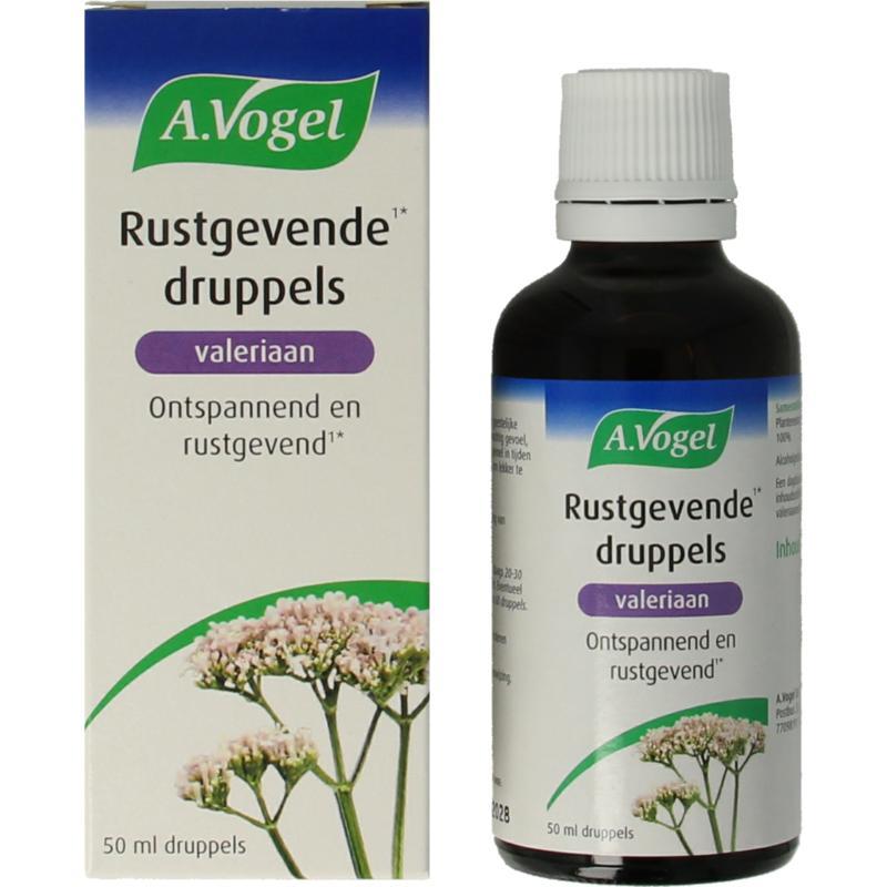 Rustgevende druppels valeriaan