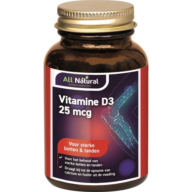 Vitamine D3 25mcg