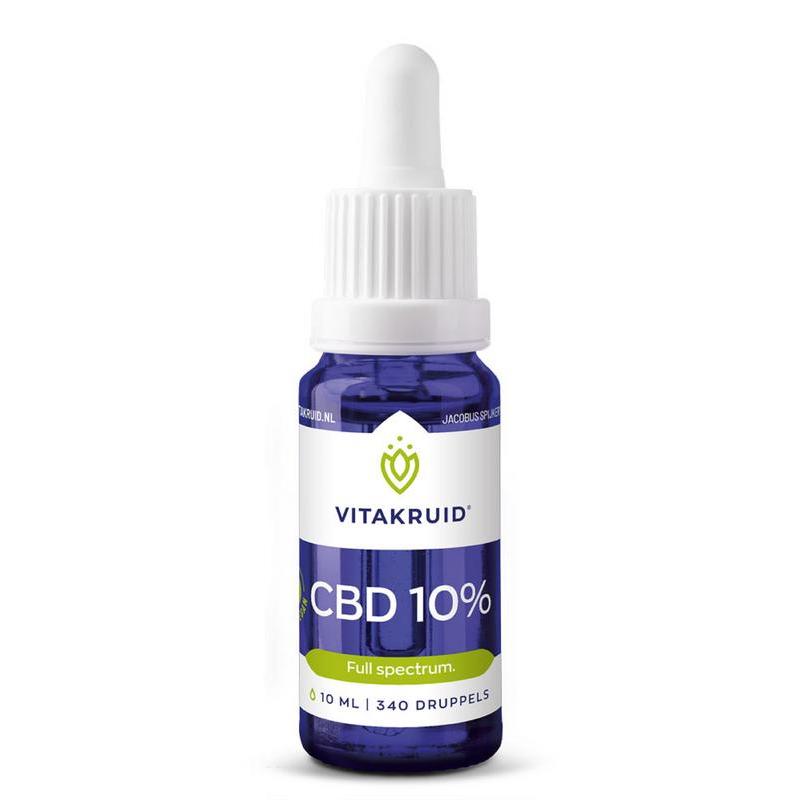 CBD Olie 10% full spectrum met MCT als drager