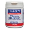 Vitamine D3 2000IE en K2 90mcg