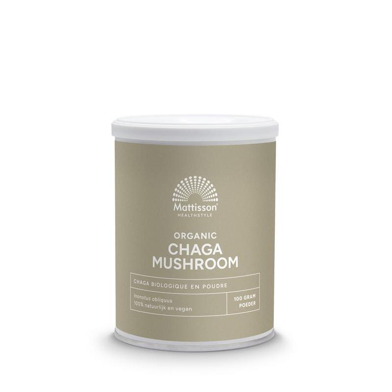 Chaga mushroom poeder bio