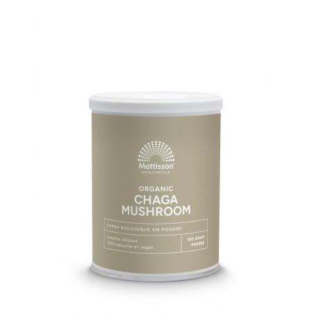 Chaga mushroom poeder bio