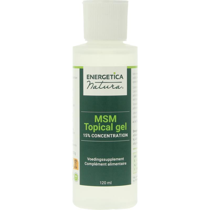 MSM topical gel