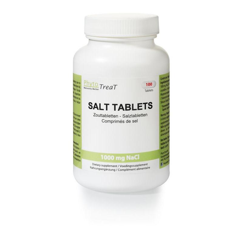 Zouttabletten 1000mg NACL