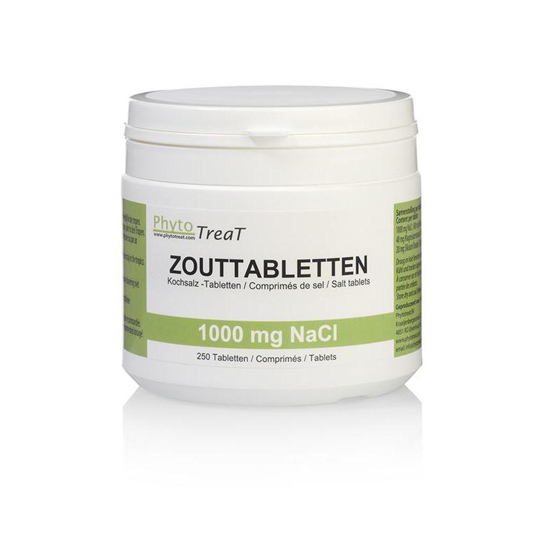 Zouttabletten 1000mg NACL