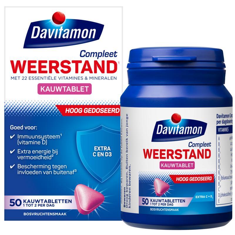 Compleet weerstand hoog gedoseerd