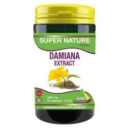 Damiana extract 2500mg puur