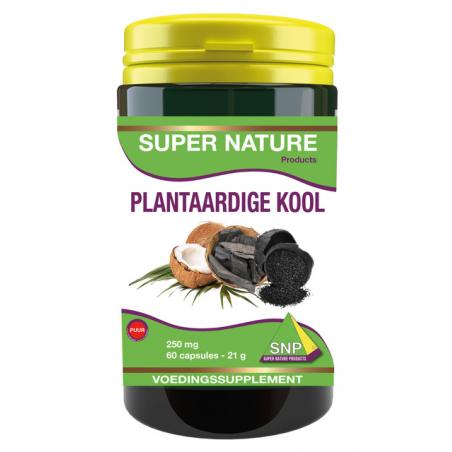Plantaardige kool 250mg puur
