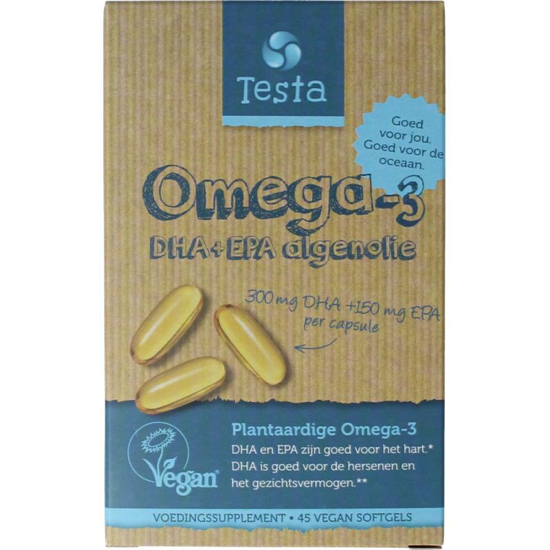 Omega 3 algenolie 325mg DHA + 150mg EPA vegan