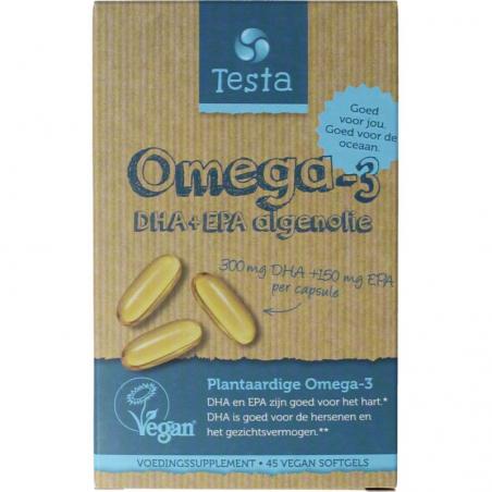 Omega 3 algenolie 325mg DHA + 150mg EPA vegan