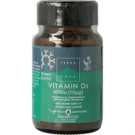 Green child vitamine D3 400IU