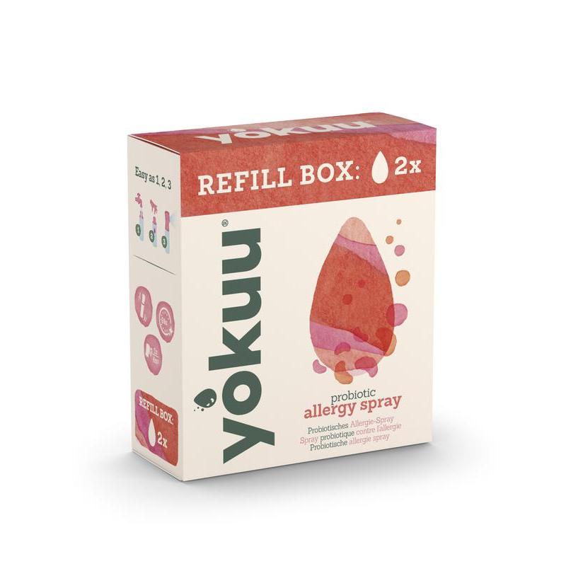 Allergy spray refill parels