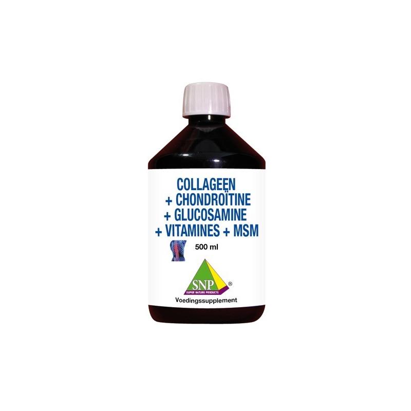 Collageen + MSM + Glucosamine + Vitamines