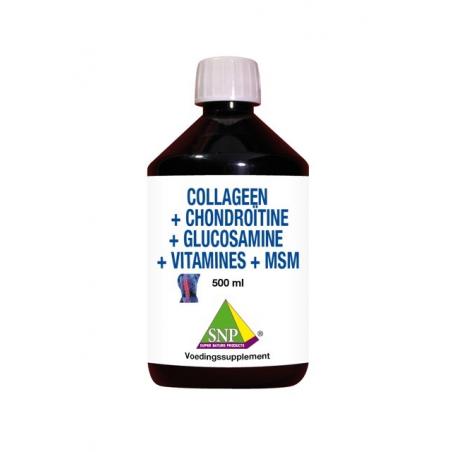 Collageen + MSM + Glucosamine + Vitamines