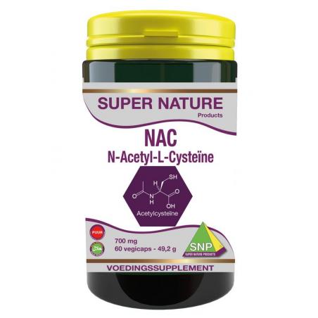 N-acetyl L-cysteine 700mg puur