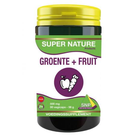 Groente & fruit 500mg puur