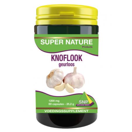 Knoflook geurloos 1200mg
