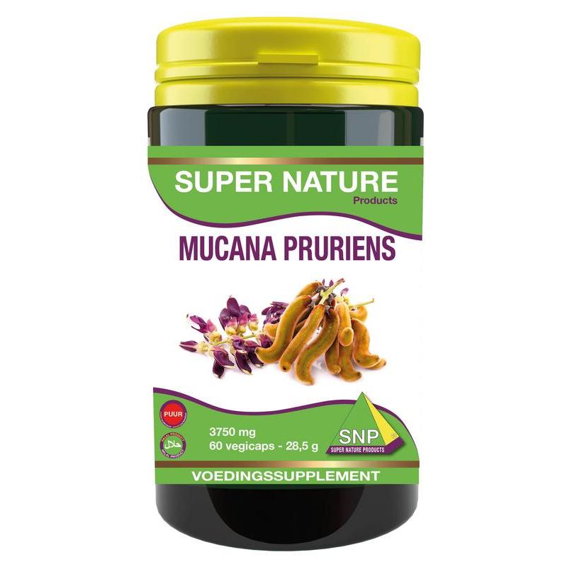 Mucuna pruriens extra forte 3750mg puur