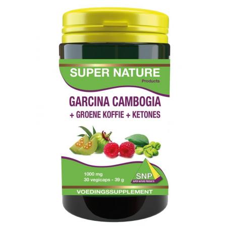 Garcinia + groene koffie + ketones