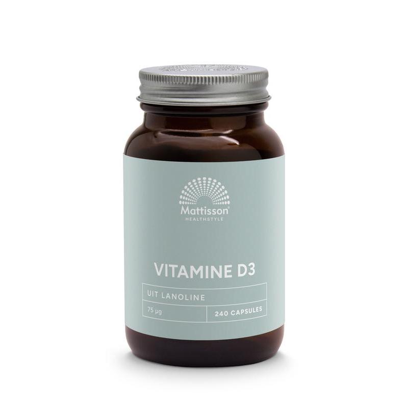 Vitamine D3 75mcg 3000IE