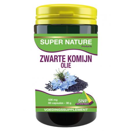 Zwarte komijn olie