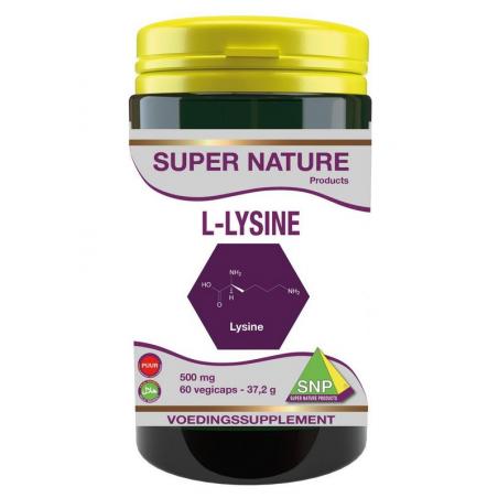 L-Lysine 500mg puur