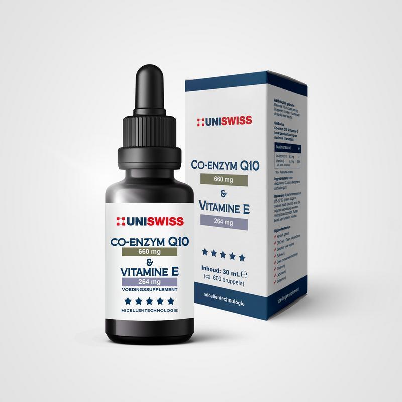 Co-Enzym Q10 en vitamine E