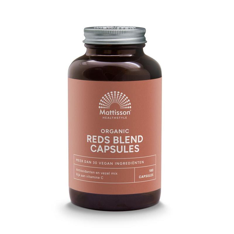 Organic reds blend capsules bio