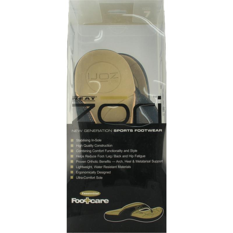 Teenslippers zwart maat 7