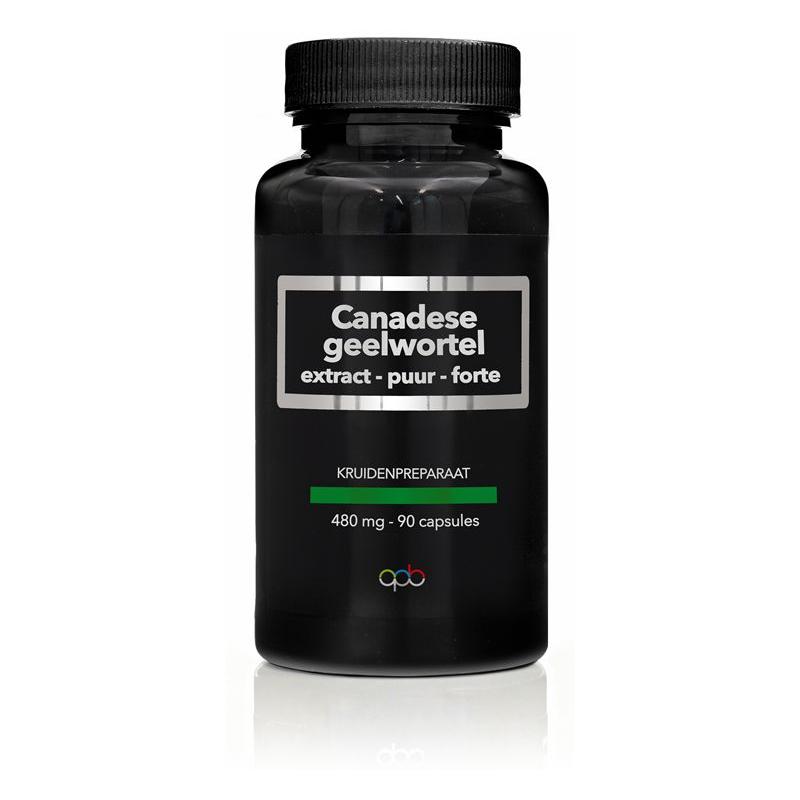 Canadese geelwortel 480mg puur