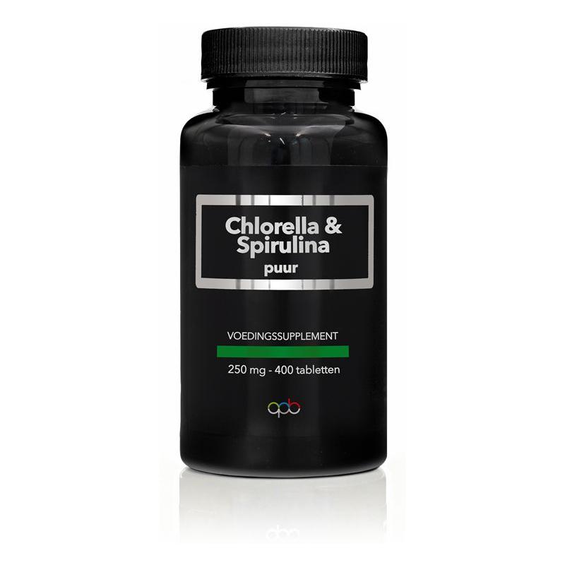 Chlorella & Spirulina 250mg puur