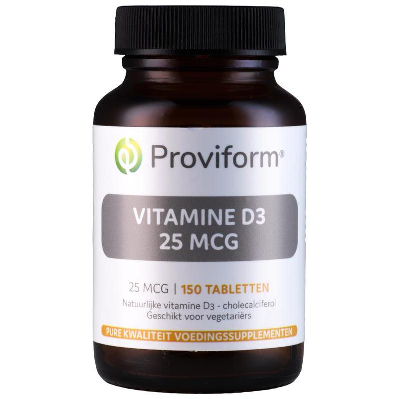 Vitamine D3 25mcg (1000IE)
